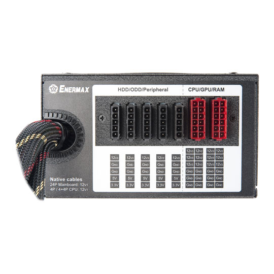 Enermax Platimax 500W Hybrid Modular Power Supply : image 3