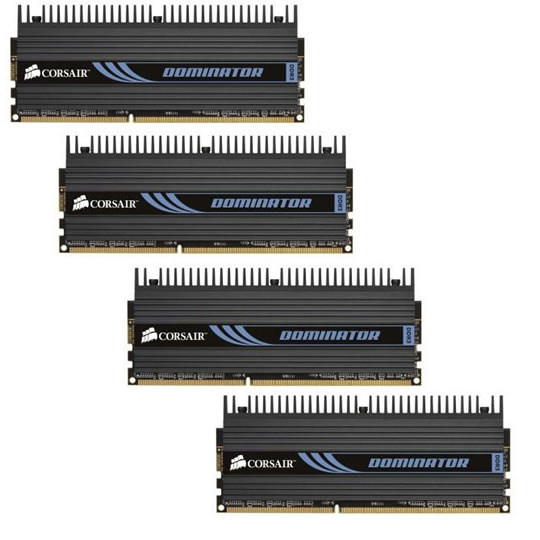 Corsair Memory Dominator 32GB DDR3 1600 MHz CAS 10 XMP DHX Quad Channel Desktop : image 1