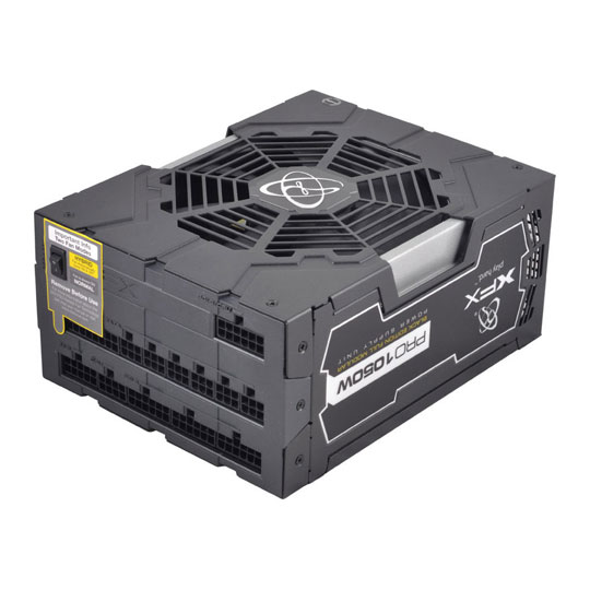 XFX P1-1050-BEFX Black Edition 1050W 80+ GOLD Full Modular Power Supply (PSU) : image 2