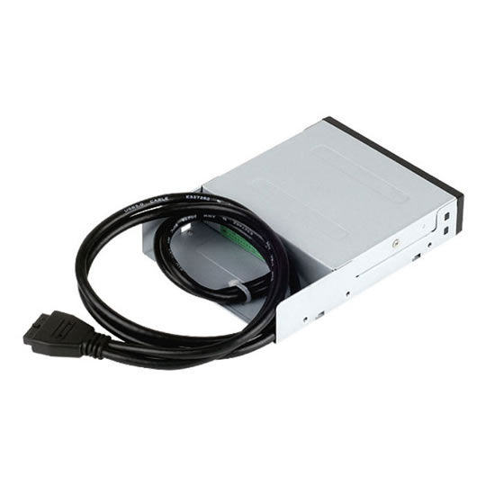 Silverstone USB 3.0 SDXC All In One Card Reader 3.5" & 1xUSB3 Port & 19pin Internal Connector : image 4
