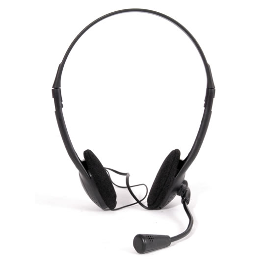 Compoint  Stereo Headset CP-610 with Microphone, 2.5m Cable : image 1