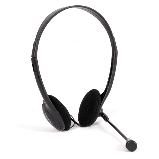 Compoint  Stereo Headset CP-610 with Microphone, 2.5m Cable : image 2