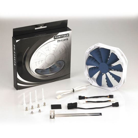 Phanteks PH-F140TS, 140mm Premium Fan Blue : image 4