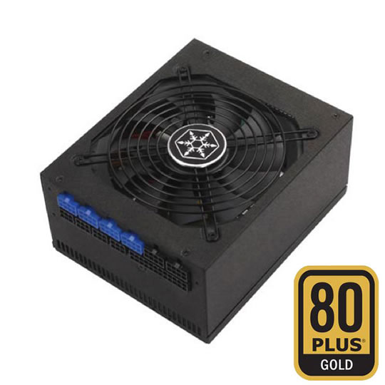 Silverstone Strider ST75F-G Evolution PSU 750W Modular Silent Fan 80 Plus Gold 850W Peak 24x7 : image 1