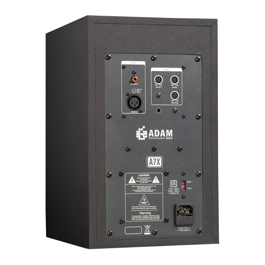 ペア A7X ADAM ADAM UK Reverb | Black (Pair) Monitors Nearfield Active A7X Audio 配信機器・PA機器・レコーディング機器