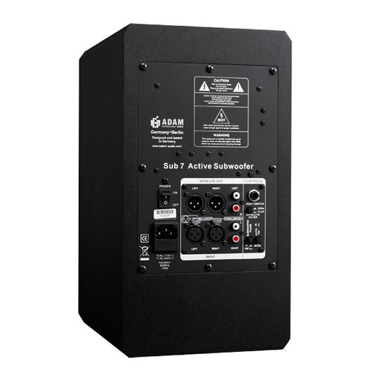 Adam - 'Sub 7' 7" Active Subwoofer (Single) : image 2