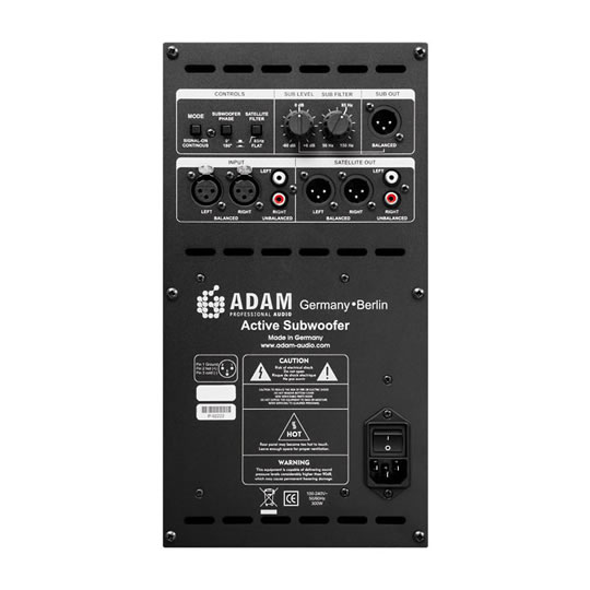 Adam - 'Sub10 MK2' 200W Active Subwoofer (Single)
