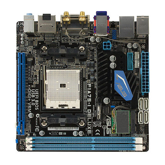 ASUS F1A75-I DELUXE AMD A75 Socket FM1 Motherboard : image 2