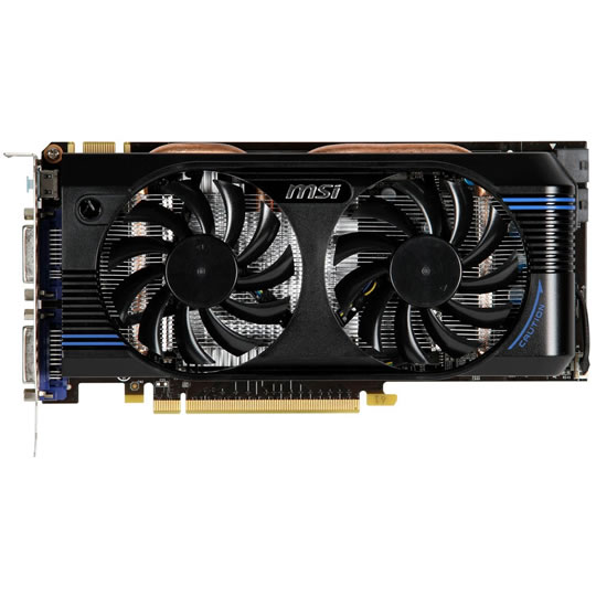 MSI NVIDIA GeForce GTX 560 (N560GTX-M2D1GD5) 1 GB Graphic Card Video Card