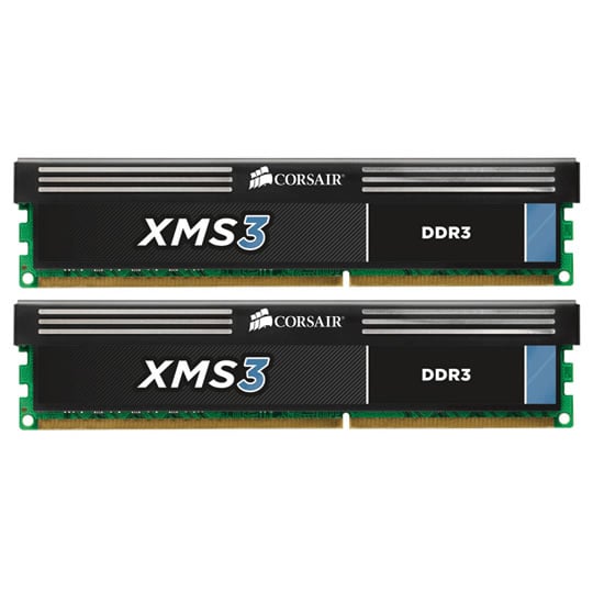 Corsair Memory XMS3 16GB (2x8GB) DDR3  PC3-12800 (1600) CAS 11-11-11-30 Dual Channel Desktop : image 1