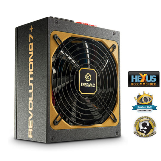 Enermax Revolution 87+ 850W Hybrid Modular Power Supply : image 1