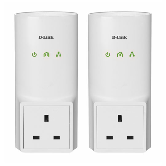 D-Link Gigabit Lan Ready Homeplug Twin Pack from D-Link DHP-P501AV/B : image 1
