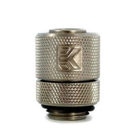 3831109845301 EK-PSC Fitting 10mm - G1/4 E-Nickel For ID 3/8" OD 1/2" Tube : image 1