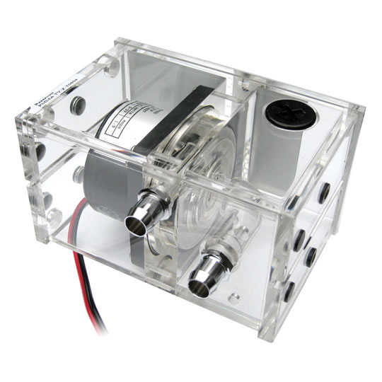 5060175581167 Acrylic Dual 5.25” Reservoir for Laing D5 : image 4