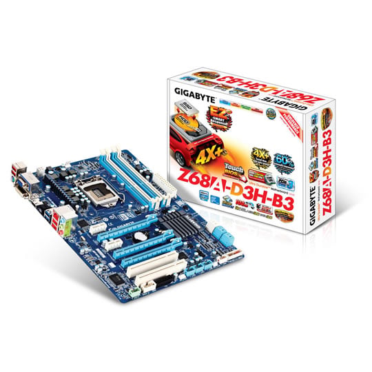 Gigabyte GA-Z68A-D3H-B3 Generation 3 Motherboard : image 1