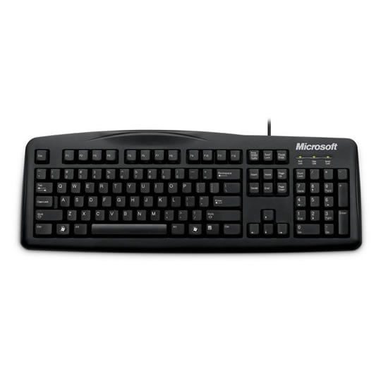 MS Wired Keyboard 200 for Business, USB, Black : image 1