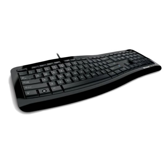 Microsoft Comfort Curve Keyboard 3000 Slimline Full Size USB : image 1