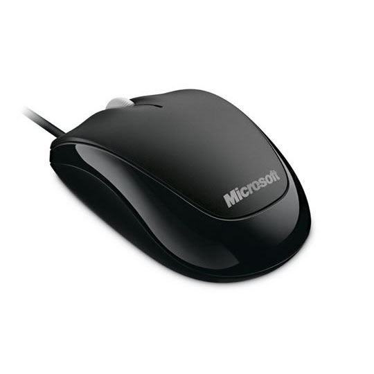 MS Compact Optical Mouse 500, USB, Black : image 1