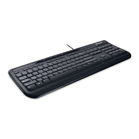 Microsoft Wired Desktop 600 Keyboard & Mouse Black : image 3