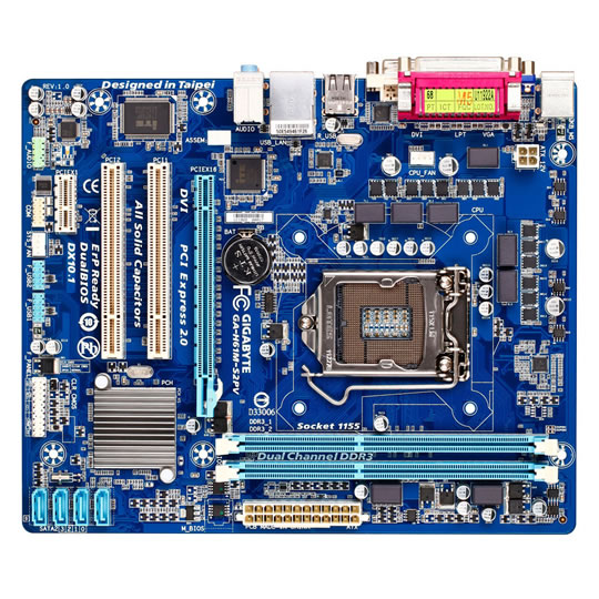 Gigabyte GA-H61M-S2PV Motherboard : image 1