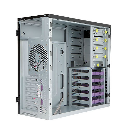 IN Win PE668T2 Black Mid Tower Case : image 4