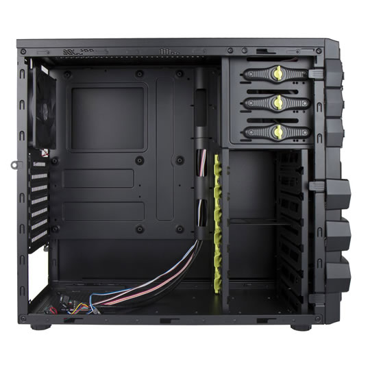 IN-WIN MaNa 134 Black Mid Tower SATA HDDEZ-Swap Module x2 Gaming Case No Psu : image 3