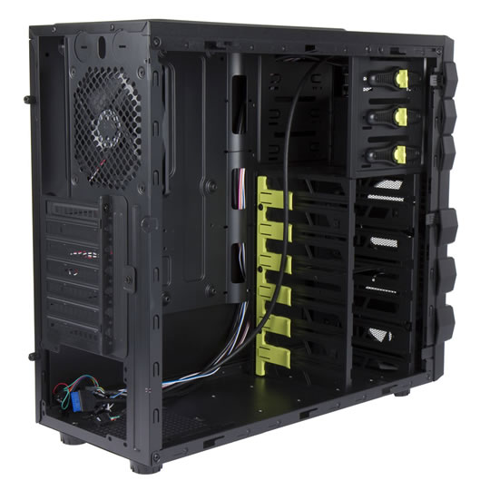 IN-WIN MaNa 134 Black Mid Tower SATA HDDEZ-Swap Module x2 Gaming Case No Psu : image 4