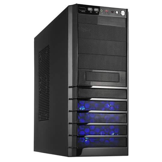 CiT Jupiter Gaming Case with Blue Fan No PSU : image 1