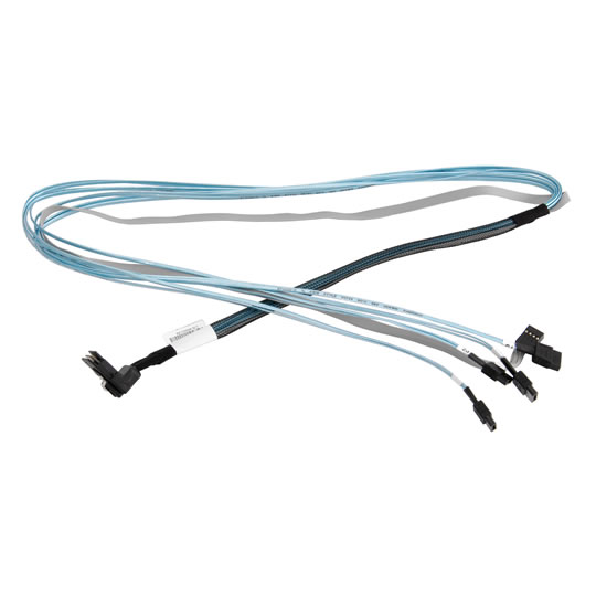 Mini-SAS SFF-8087 to SATA LSI 1m Cable CBL-RA8087SATASB-10M : image 1