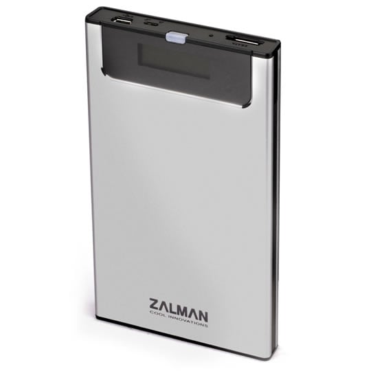 Zalman ZM-VE200-SE Silver Portable HDD Enclosure : image 1