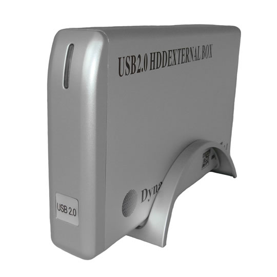 Dynamode Aluminum SATA HDD Enclosure For 3.5" HDD USB 2.0 : image 1