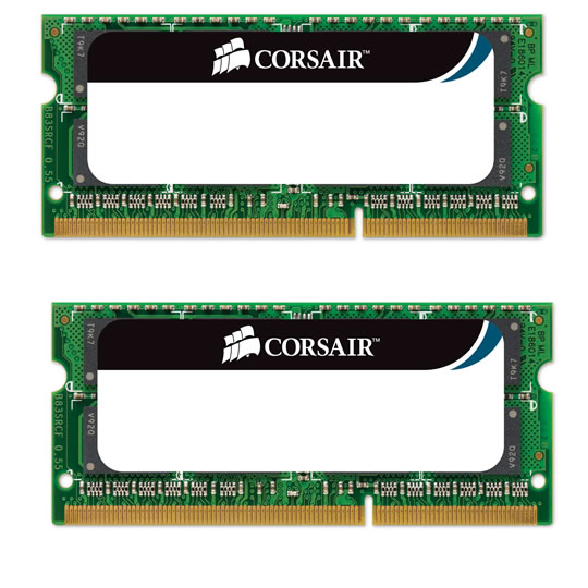16GB Kit (2x8GB) DDR3 1333MHz Unbuffered C9 SODIMM : image 1