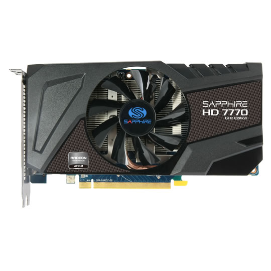 Graphic Card 7770 Ghz Edition Sapphire Overclocked Radeon HD 7770