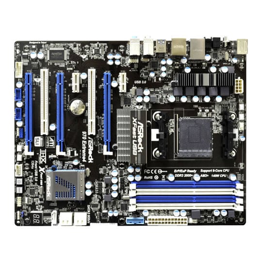 ASRock 970 Extreme4 AMD 970 AM3+ Motherboard : image 3