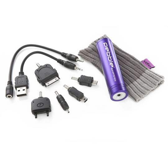Veho Purple Pebble Smartstick Emergency Portable Smartphone Battery : image 3