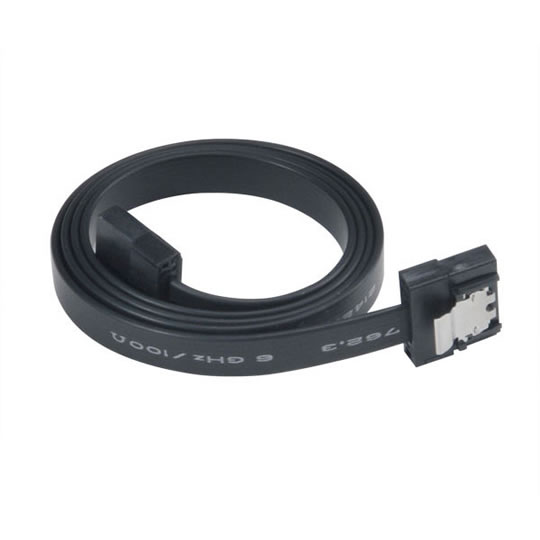 Akasa 30cm SATA 3 Data HDD/SSD Cable - Black