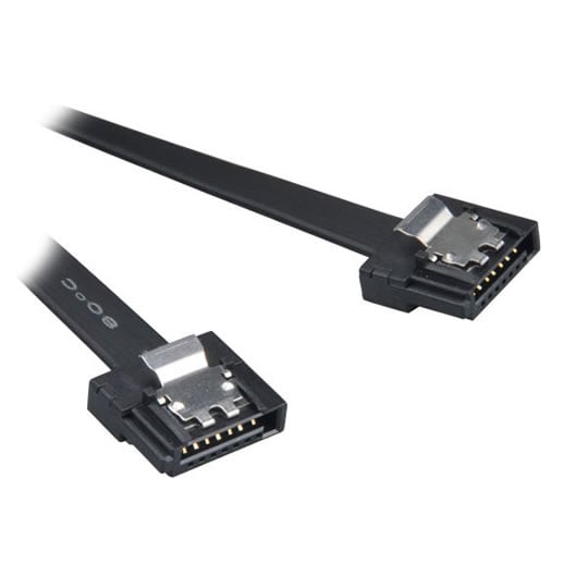 Akasa 30cm SATA 3 Data HDD/SSD Cable - Black
