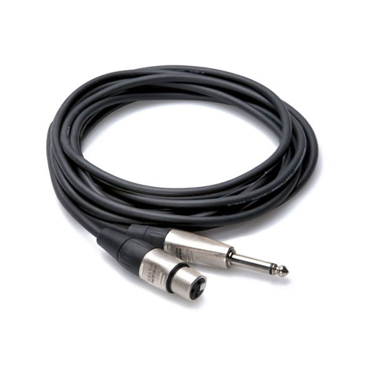 1m Hosa 1/4"" Mono jack - XLR(f) : image 1