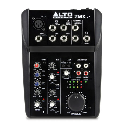 Alto ZMX52 Mixing Desk : image 2