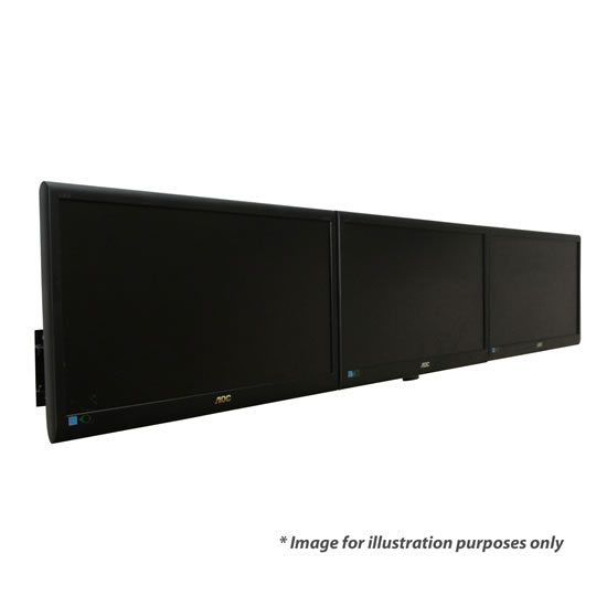 Fronnar FNRHDF1003WAY Wall Mount for 3x Screens : image 2