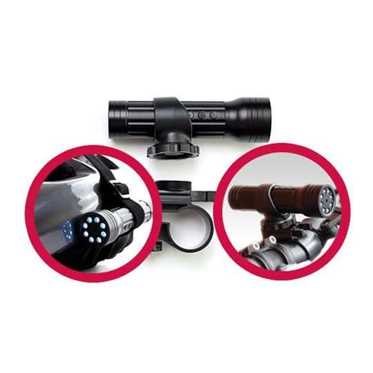 Storage Options Bike Camera with IR Day/Night 4GB Micro SD Storage + LED Torch : image 4