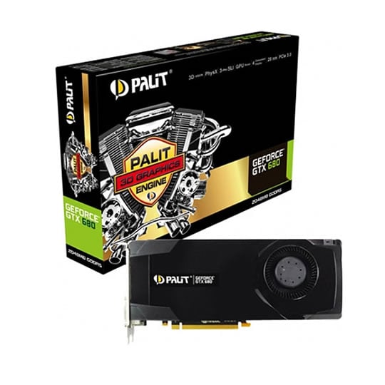 Palit GeForce GTX 680 NVIDIA Graphics Card - 2GB : image 2
