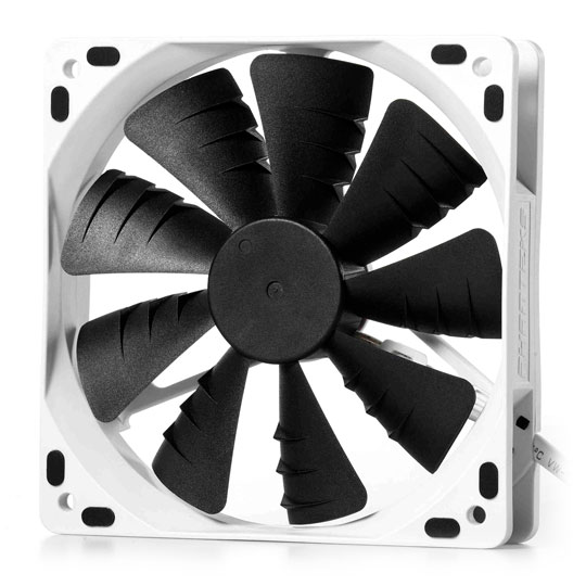 Phanteks PH-F120S_BK, 120mm Premium Fan White/Black : image 3