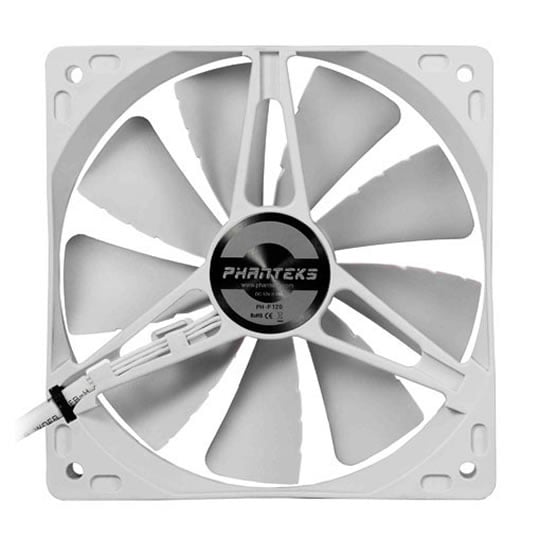 Phanteks PH-F120S, 120mm Premium Fan White/White : image 1