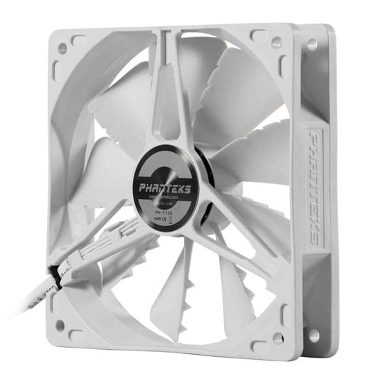 Phanteks PH-F120S, 120mm Premium Fan White/White : image 2