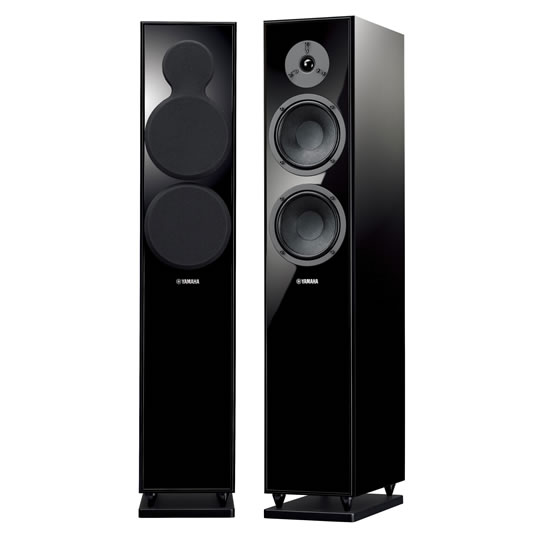 Yamaha NS-F150PB Floor Standing Speakers (Pair) Piano Black : image 1