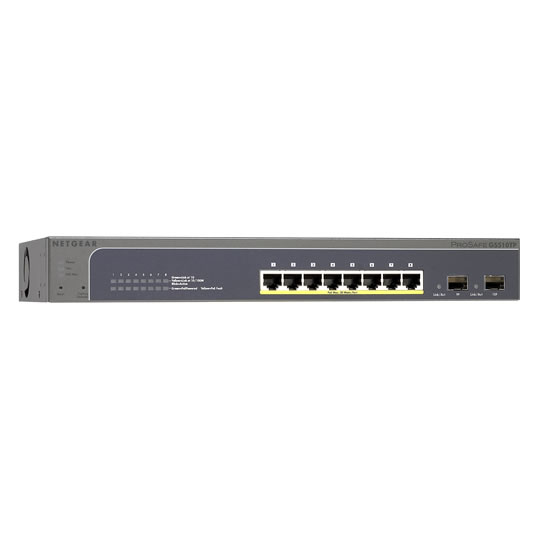 Netgear GS510TP Prosafe 8 Port Gigabit POE Smart Switch : image 1