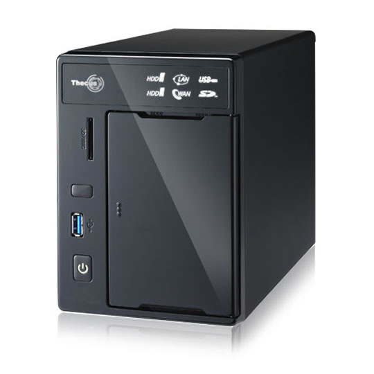 Thecus N2800 NAS, Atom D2700, USB 3.0, HDMI, 2GB DDR3 : image 1