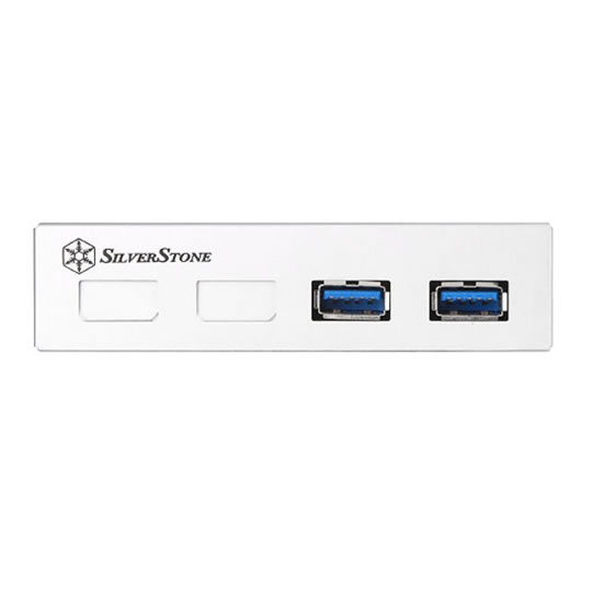 Silverstone Internal PCIe Extension Card USB 3 Silver with 3.5" I/O 2x USB 3.0 Ports : image 3