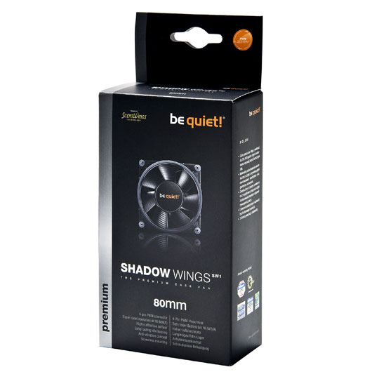 be quiet! BL024 Shadow Wings 80mm Quiet PWM Fan : image 3